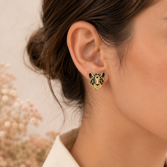Aretes Leopardo