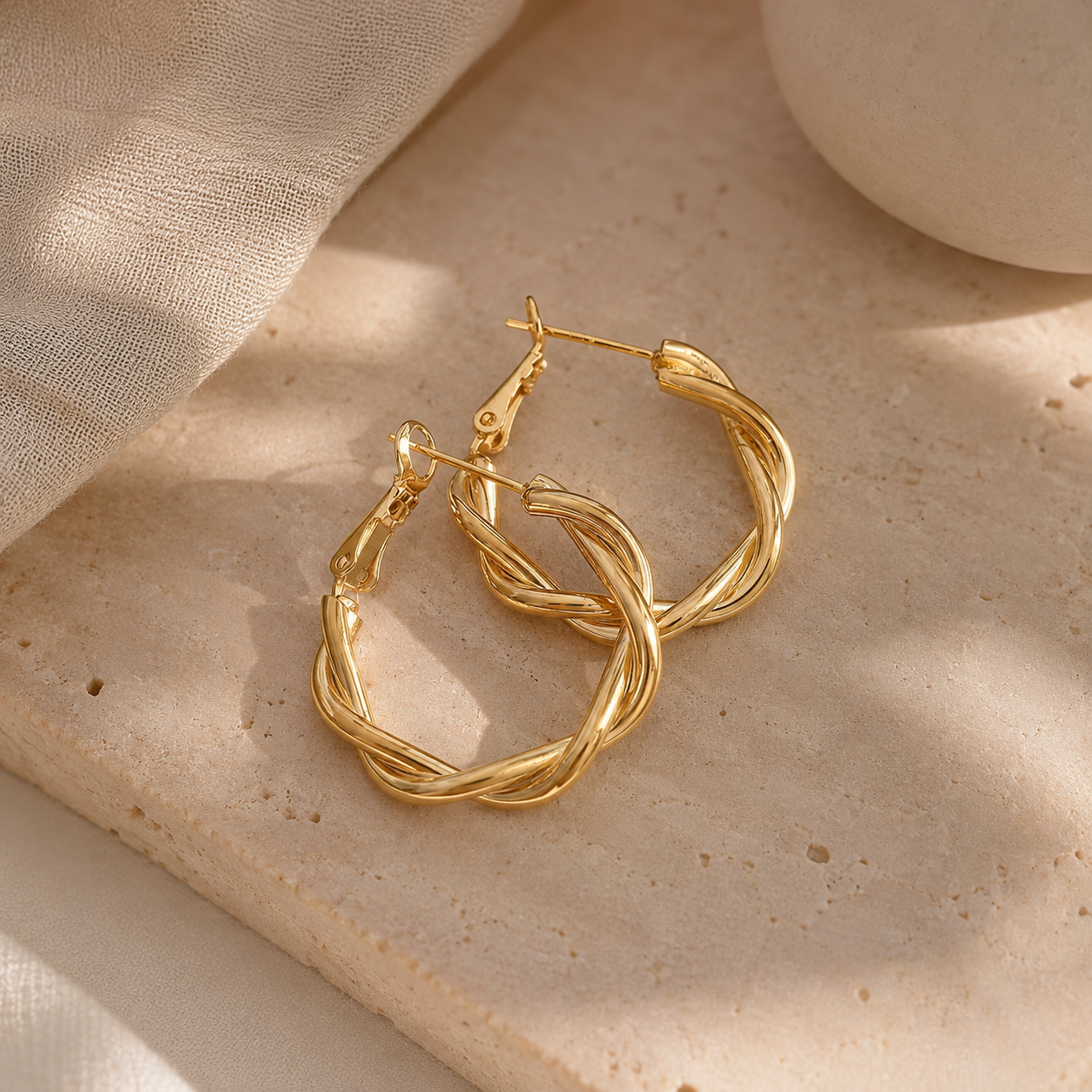 Aretes Candonga Enrollada