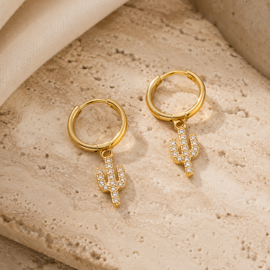 Aretes Cactus