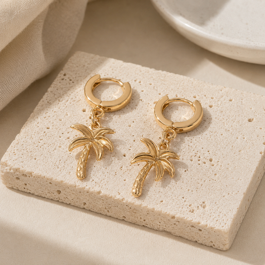 Aretes Palmeras