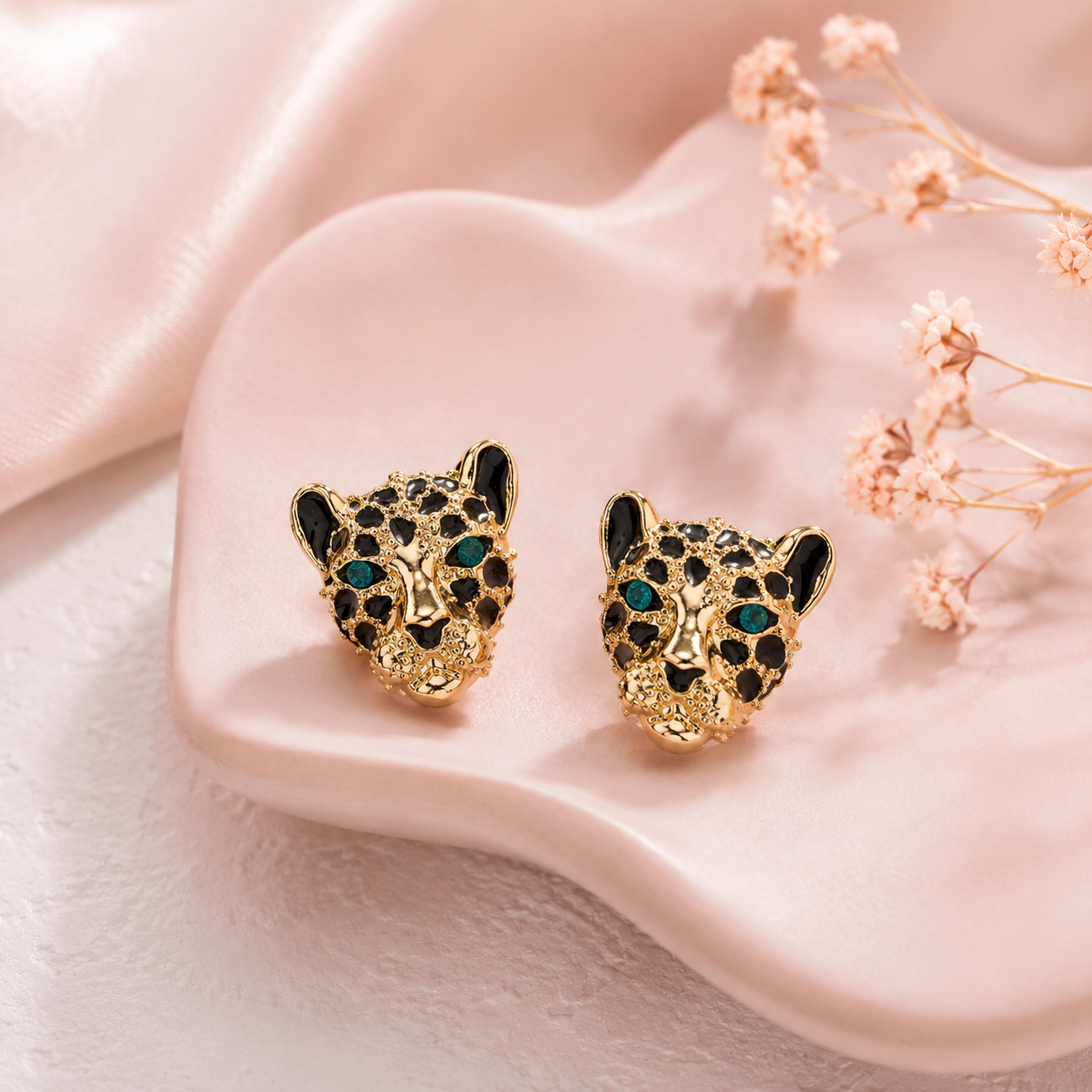 Aretes Leopardo