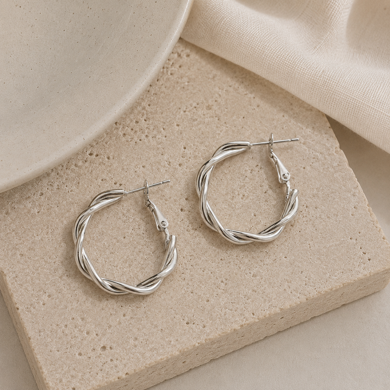 Aretes Candonga Enrollada