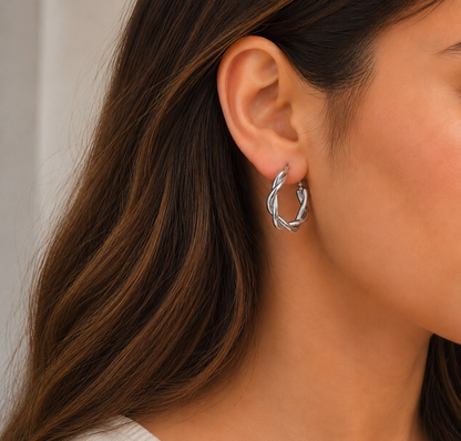 Aretes Candonga Enrollada