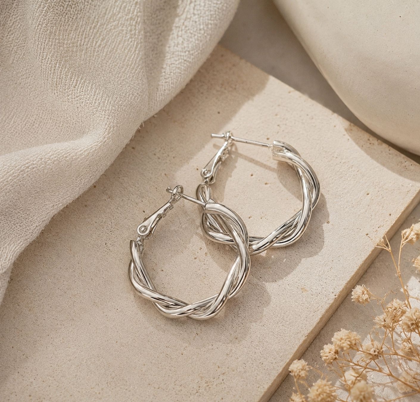 Aretes Candonga Enrollada
