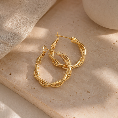 Aretes Candonga Enrollada