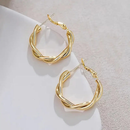 Aretes Candonga Enrollada
