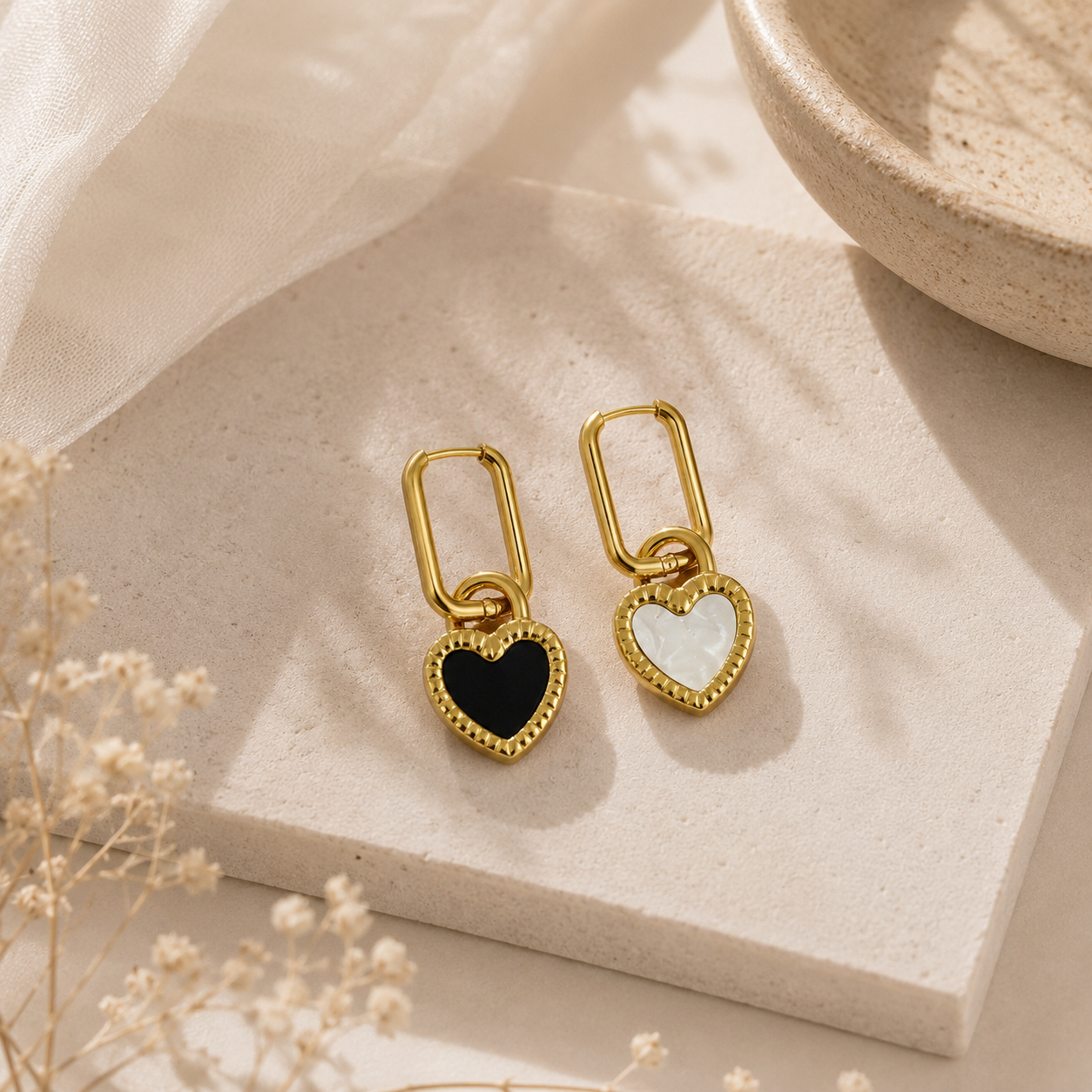 Aretes Heart