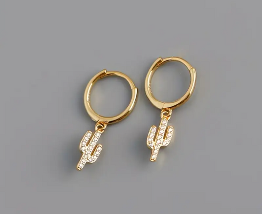 Aretes Cactus