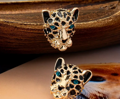 Aretes Leopardo