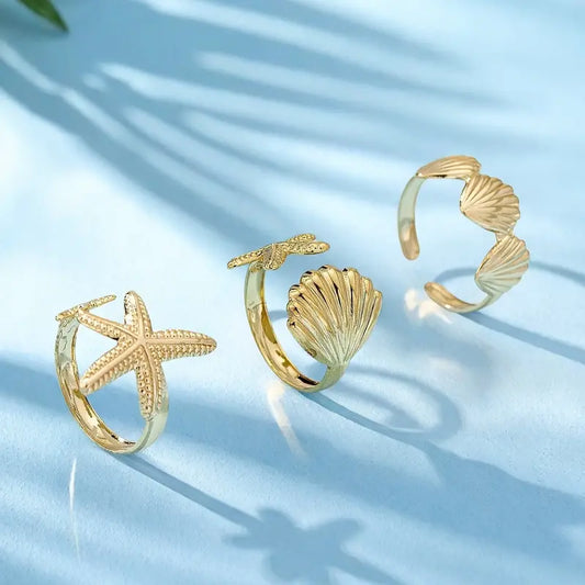 Anillo Set Marino X3